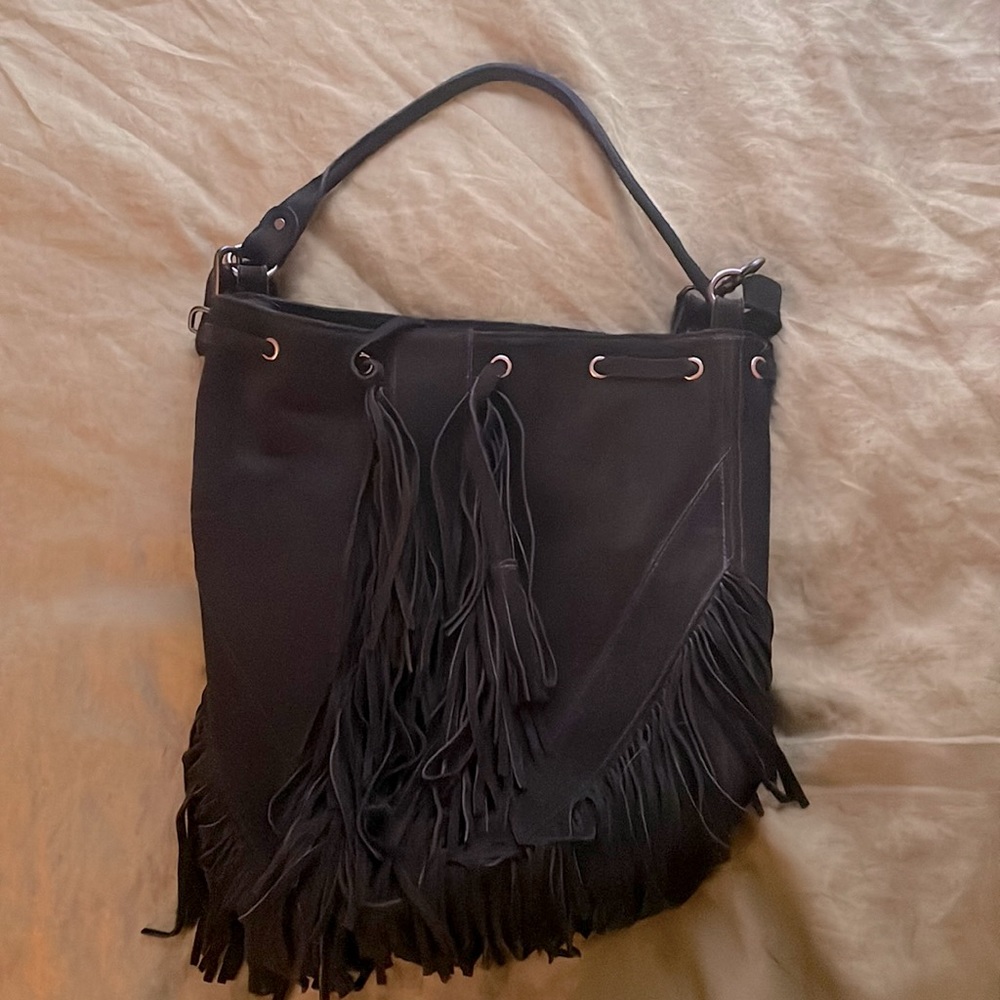 Haute Hippie Suede Bag